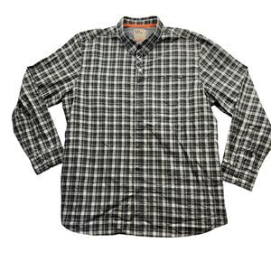5.11 Tactical XL‎ Long Sleeve Snaps Plaid Front Pocket Cotton Blend